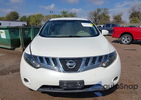 2009 Nissan Murano S z USA, uszkodzony, nr VIN JN8AZ18U09W019427